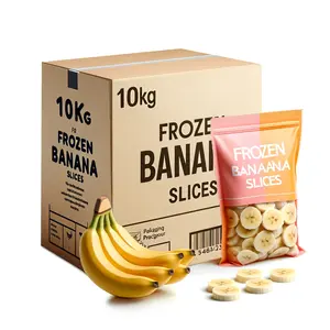 Premium alla rinfusa Banana surgelata dolcezza matura ideale per importatori e distributori all'ingrosso