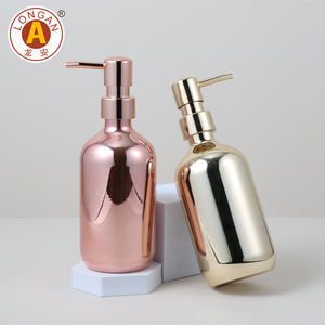 Longan all'ingrosso 500ml argento vuoto PET pompa Dispenser bottiglia per lozione Shampoo balsamo <span class=keywords><strong>sapone</strong></span> liquido per il lavaggio del corpo - Product Image 5