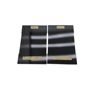 Custom CNC Machined Black PVC <b>Mylar</b> <b>Sheet</b> With 3M 468MP Adhesive For Electronics Insulation - Product Image 4