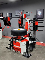Démonte-pneus et équilibreuse de roues automatiques de luxe 28 pouces sans support de disque, machine à changer les pneus inclinable, machine à équilibrer les pneus à vendre
