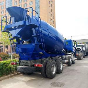 Máquina de Mistura de Cimento HOWO 8x4 10 Rodas SINOTRUK, Capacidade de 12 CBM, Caminhão <span class=keywords><strong>Mixer</strong></span> de Concreto HOWO NX - Product Image 3