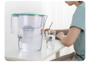 Carafe filtrante à eau alcaline personnalisée OEM/ODM avec logo, 2,4 L, approvisionnement direct usine, purificateur d'eau personnalisé - Product Image 4