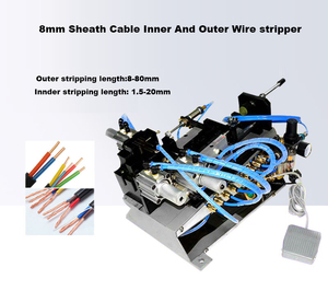 เครื่องลอกสายนิวเมติกแบบดูอัล-เลเยอร์ BJ-316โบจินพร้อมเครื่องยนต์และส่วนประกอบหลัก PLC รับประกัน1ปี - Product Image 2