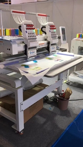 Máy thêu tự động và vi tính YH 1202 bán chạy, 2 đầu 12 kim, có mũ/phẳng/đồ may mặc, sản xuất tại Trung Quốc - Product Image 6