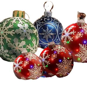 <b>Christmas</b> Decoration Ball Snowflake Tree Hanging Ornament Small Pendant DIY Scene Layout Road <b>Boxed</b> Felt Modern - Product Image 1