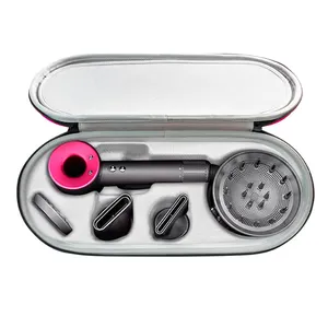 Hard Case for Dyson Supersonic Hair Dryer Iron/Fuchsia-Fits All Hair Dryer Accessories Pink