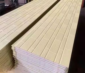 Panel de tablero hueco de <span class=keywords><strong>bloque</strong></span> Icf de materiales de construcción de PU para panel sándwich de tablero de espuma <span class=keywords><strong>Eps</strong></span> de pared Interior y Exterior - Product Image 4