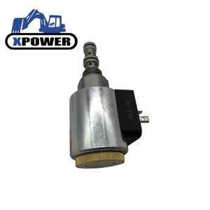 Pompe à piston hydraulique Xpower 24V avec électrovanne 177-6820 159-9458 1776820 pour compacteur et excavatrice CS-563D CS-531D – Garantie 6 mois - Product Image 1