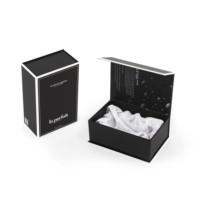 Boîte d'emballage magnétique personnalisée avec logo, recyclable, pour cosmétiques, maquillage, parfum, vernis à ongles