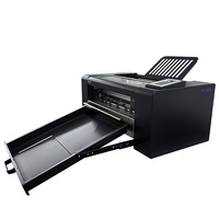 Plotter de corte automático de contorno con alimentación automática Servo, doble cuchilla, para hojas A3/A4+, cortador de pegatinas y gráficos