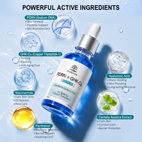 Suero Facial Dual Active PDRN GHK-Cu 55ml Antienvejecimiento Reafirmante Hidratante Cuidado de la Textura de la Piel Venta al por Mayor Marca Privada Proveedor OEM ODM