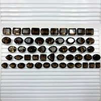 B U GEMS Cuarzo Ahumado Marrón Natural, Corte Esmeralda, Piedra Preciosa Suelta para Joyería, 10x14-13x18mm, 5-8 Quilates
