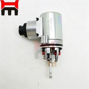Construction Machinery stop solenoid actuator 04286363 shutdown valve 01186127 12VDC Fuel cut solenoid For BF4M2011 Engine parts - Product Image 4