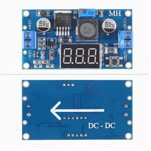 Module de réduction de tension avec affichage voltmètre et carte de développement de convertisseur DC-DC réglable LM2596S - Nouveauté ! - Product Image 2