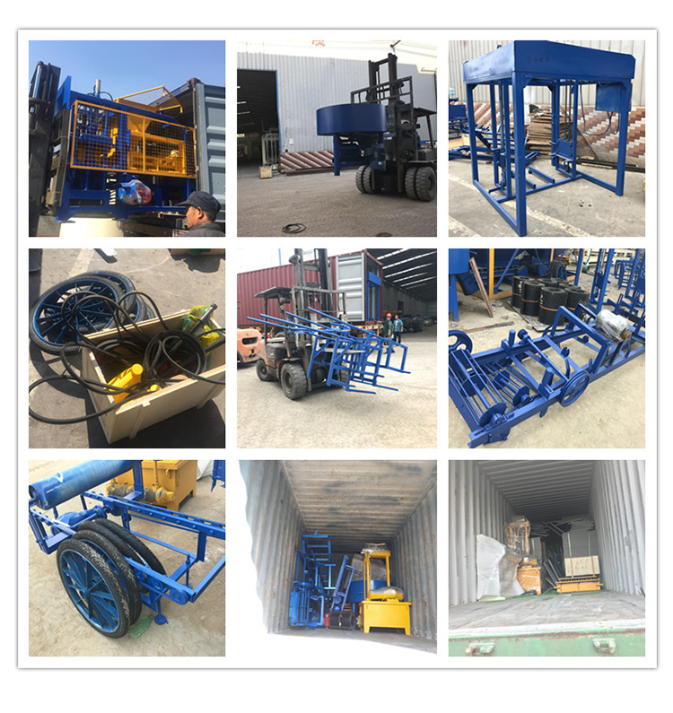 QT4-25 fully automatic co<em></em>ncrete hollow insulated brick block molding machine production line