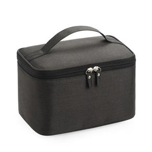 Sacs de maquillage de voyage pour hommes, sacs à cosmétiques, véritable fermeture à glissière, style tendance, tissu Oxford imperméable, véritable fermeture à glissière - Product Image 3