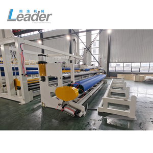 Extrudeuse de feuilles PE/HDPE/PP de grande largeur 8m Qingdao Leader, technologie de co-extrusion <span class=keywords><strong>multicouche</strong></span>, vis 38CrMoALA, rapport L/D 36:1, 150mm - Product Image 5