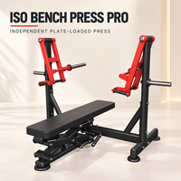 Machine de musculation plate à charge libre pour presse à plat, équipement de gym commercial pour l'entraînement de la force de la poitrine et du haut du corps