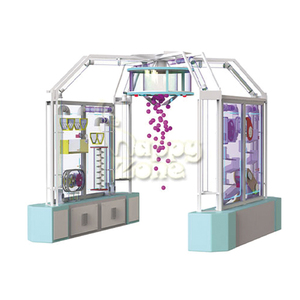 Personalizado grande Ocean Ball Cannon Ball Shooter Ball juego de pared juego suave interior equipo de patio para centro de juego - Product Image 3