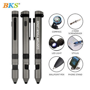 Penna a Sfera Multifunzione 6-in-1 con Logo Personalizzato, Corpo in Plastica a Forma di Animale, Strumento Touch Screen Capacitivo, Certificata EN71, Marca <span class=keywords><strong>BKS</strong></span>, 1.0mm - Product Image 5