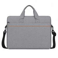Sac à bandoulière pour ordinateur portable avec logo personnalisé, 14-16 pouces, sac messager professionnel, grande capacité, imperméable, pour hommes