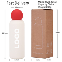 Gobelet isotherme en acier inoxydable 316 de 500 ml, créatif, mignon, pour enfants, portable, pour le sport, personnalisable
