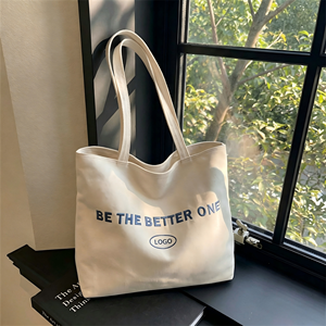 Cotton Customized <b>Canvas</b> <b>Tote</b> Bag Shopping Office Coffee Cut Bag Print Logo Natural Colorful ECO Friendly OEM - Product Image 1