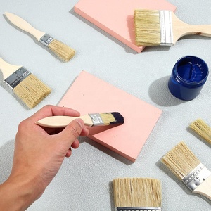 Maxman bàn chải Giá thấp nhất OEM tay cầm bằng gỗ sơn bàn chải cho tường - Product Image 4