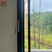 Ventana de Aluminio y Vidrio para Balcón que Amplía el Espacio Interior y Exterior con Flujo Continuo