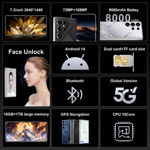 Teléfono Inteligente Android 5G S26 Ultra Deca Core, Pantalla HD de 7.3 Pulgadas, 12GB+512GB de Gran Almacenamiento, Doble SIM, Venta al por Mayor 2026 - Product Image 6