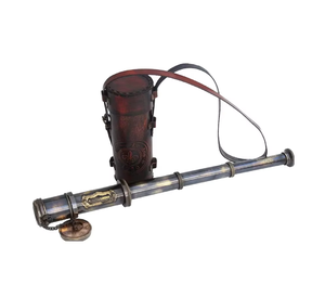 Telescopio de latón con acabado de cobre Vintage de estilo antiguo, caja de madera económica, regalo marino Premium, artesanías de Metal de alta calidad - Product Image 6