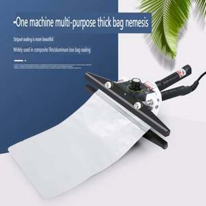 Scelleuse manuelle à impulsion thermique pour feuilles d'aluminium, type pince, à scellage continu - Product Image 5