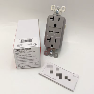 TR20USBCC6GRY 6A รับสัญญาณ USB ชนิด C ที่20A 125V ผ่าน seymour ใหม่ต้นฉบับสต็อกอุตสาหกรรมอัตโนมัติ - Product Image 1