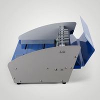 Nouvelle machine à plier le papier électrique 3-en-1 en métal de 460 mm (18 pouces) avec perforatrice