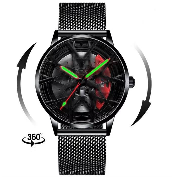 Red Mesh Strap Rotate