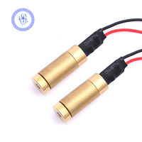 50mw Laser Diode 532nm 3-5v Focusable Green Dot Star Pattern Laser Module