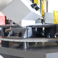 Machine de découpe de métal entièrement automatique Scie à ruban à angle horizontal GT4230 GT4240 Scie avec CE