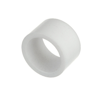 Bague en POM Delrin usinée sur mesure, petite bague en plastique nylon, bagues en polyuréthane noir et blanc