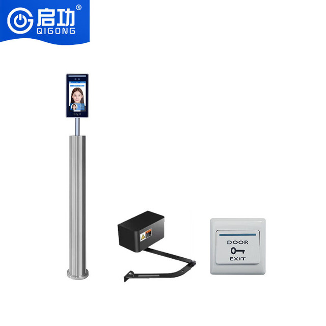 Qigong AI Camera Highly Accurate Automatic Face Recognition Infrared Detector Door Temperature Detection Night Vision Indoor