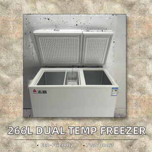 Congélateur double porte à double température 266L à économie d'énergie pour la maison, silencieux, nouveau modèle - Product Image 2