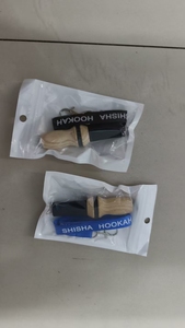 En Stock gran oferta de madera clara Hookah boquilla de silicona collar Hookah Shisha boquilla Personal logotipo personalizable boquilla - Product Image 2