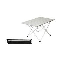 Table pliante Portable en alliage d'aluminium, livraison gratuite, accessoires pour barbecue, plein air