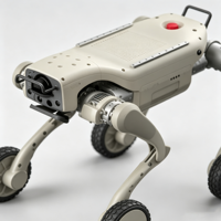 Robot hybride à roues et pattes Gang Ben L2-W Ultra 25cm pour l'escalade des escaliers 15000mAh 27g pour l'inspection de chantier et les développeurs de robotique ZY