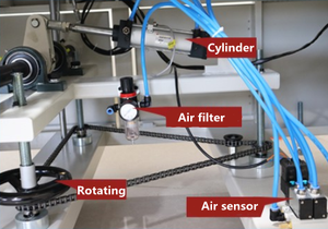 4525 Nhiệt Tunnel <span class=keywords><strong>Box</strong></span> Nhựa Phim Shrink Bao Bì Máy Bao Bì Bán Tự Động Side Niêm Phong 450L Sealer Shrink <span class=keywords><strong>Wrap</strong></span> Máy - Product Image 4