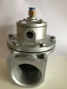 Válvula solenoide de alta calidad, válvula de pulso neumática de ángulo recto de 1,5 pulgadas para filtración de polvo de control de aire