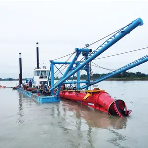 中国新しく建設された川/湖/港/海の浚渫プロジェクト用の26 "フル油圧カッターサクションドレジャー