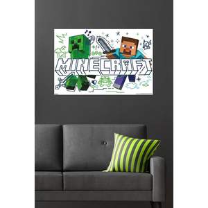 โปสเตอร์ติดผนังลายมายคราฟ ซีทรูอิป ครีปเปอร์ ไซมอน ยูนเฟรม ขนาด 34x22.4 นิ้ว น้ำหนักเบา ไม่ต้องใช้แบตเตอรี่ ดีไซน์ทันสมัย - Product Image 2