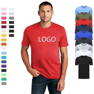 เสื้อยืดพิมพ์ลายซิลค์สกรีนแบบสั่งทำพิเศษ ผ้าทอ 180 กรัม 100% คอตตอน เป็นมิตรกับสิ่งแวดล้อม ระบายอากาศได้ดี เสื้อเปล่าแบบยูนิเซ็กซ์ - Product Image 1