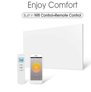 Calentador Eléctrico de Pared o Techo de 110v/240v, Paneles de Calefacción Infrarrojos para el Hogar, 40 Grados para Sala de Yoga, 660W - Product Image 4