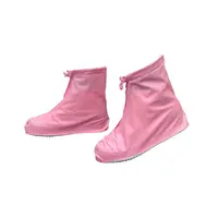 Couvre-chaussures en silicone imperméable et antidérapant, protège- chaussures unisexes, bottes de pluie réutilisables, extérieur
